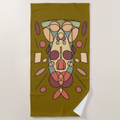 Dekokissen Strandtuch (Vorderseite)