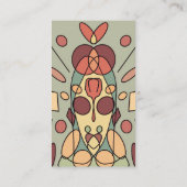 Dekokissen Visitenkarte (Rückseite)