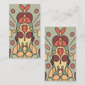 Dekokissen Visitenkarte (Vorne/Hinten)