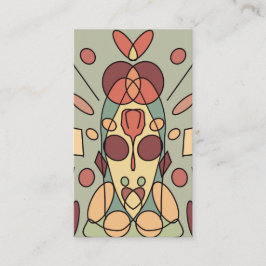 Dekokissen Visitenkarte