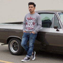 Dekolonisiert eure Köpfe (Punkte) Sweatshirt