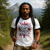 Dekolonisiert Eure Köpfe (Punkte) T-Shirt