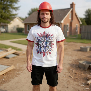 Dekolonisiert Eure Köpfe (Punkte) T-Shirt
