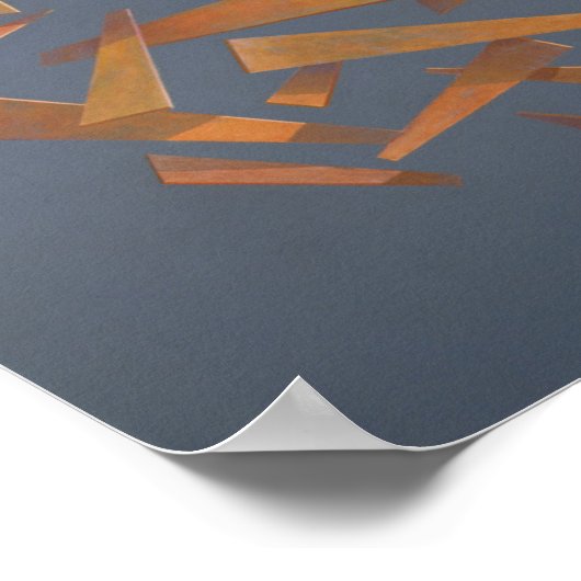 Dekonstruierte Fläche 2005 Poster (Ecke)