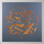 Dekonstruierte Fläche 2005 Poster (Vorne)