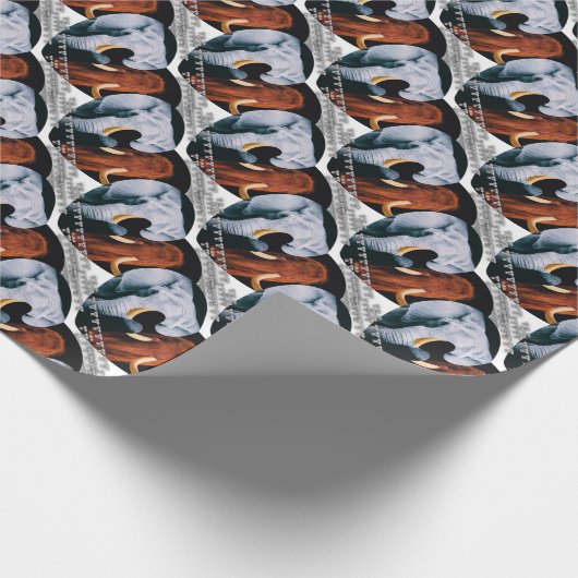 Dekontinatives Wollmammutpapier Geschenkpapier (Ecke)