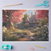 Dekopapier der verzauberten Hütte 3 Seidenpapier (Basteln)
