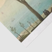 Dekopapier des italienischen Bades von Neapel Seidenpapier (Ausschnitt)