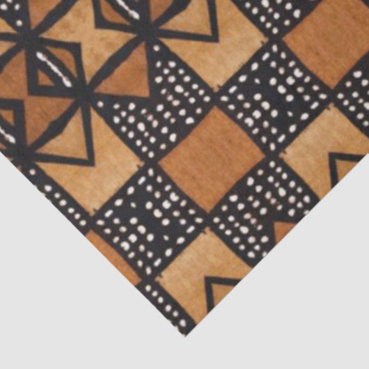 Dekopapier für afrikanische Textilmöbel Seidenpapier (Ausschnitt)