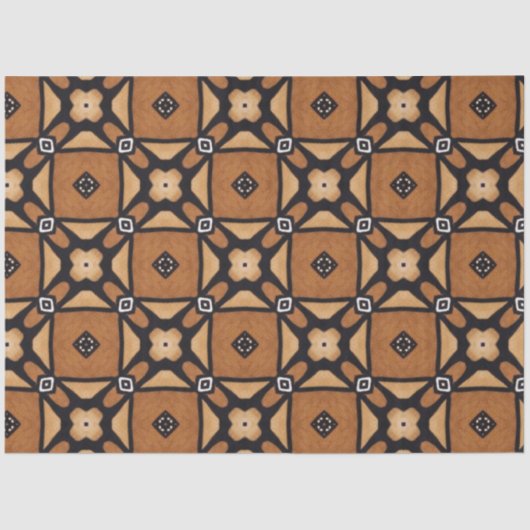 Dekopapier für afrikanische Textilmöbel Seidenpapier (Vorderseite)