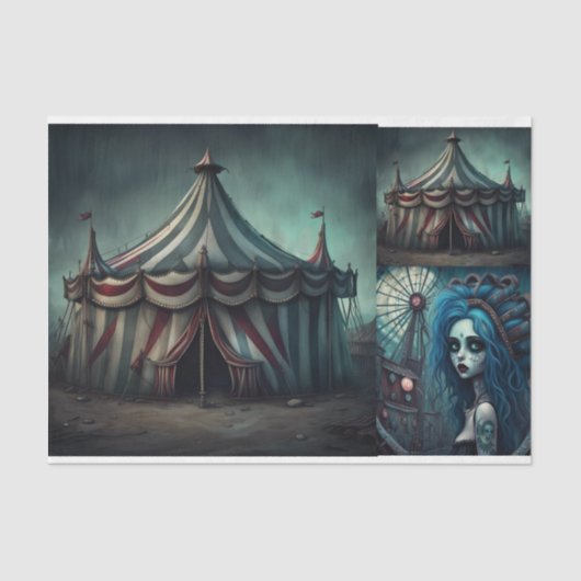 Dekopapier für das Creepafarbor Seidenpapier (Vorderseite)