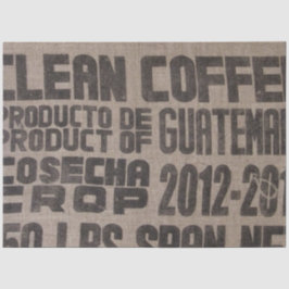 Dekopapier für das Kaffeesack-Mobiliar Seidenpapier