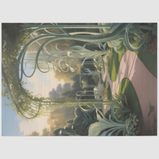 Dekopapier für den Neuen Garten Seidenpapier