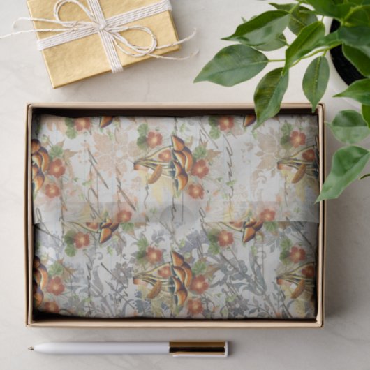 Dekopapier für die antike Pilzgruppe Seidenpapier (Geschenk)