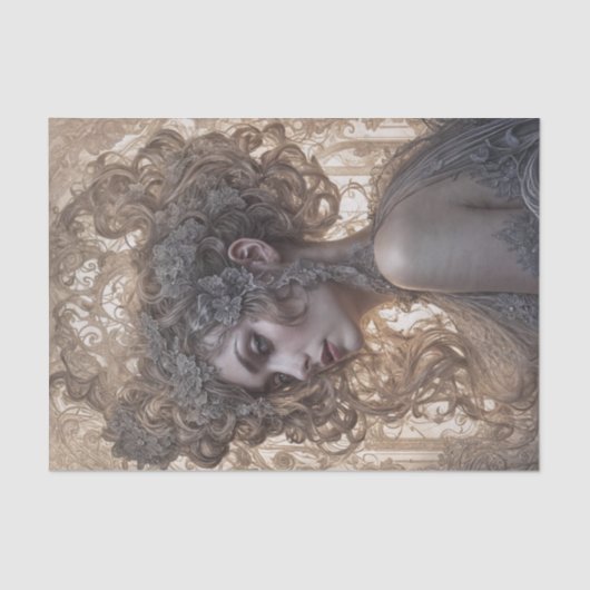 Dekopapier für die Dreamweaver-Maus Seidenpapier (Vorderseite)