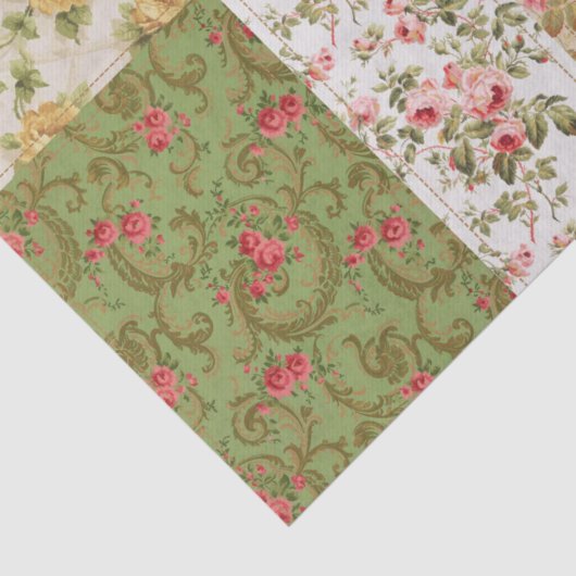 Dekopapier für Patchwork-Rose Seidenpapier (Ausschnitt)
