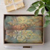 Dekopapier für Rustikale Damasmöbel Seidenpapier (Geschenk)