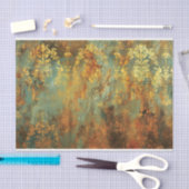 Dekopapier für Rustikale Damasmöbel Seidenpapier (Handwerk)