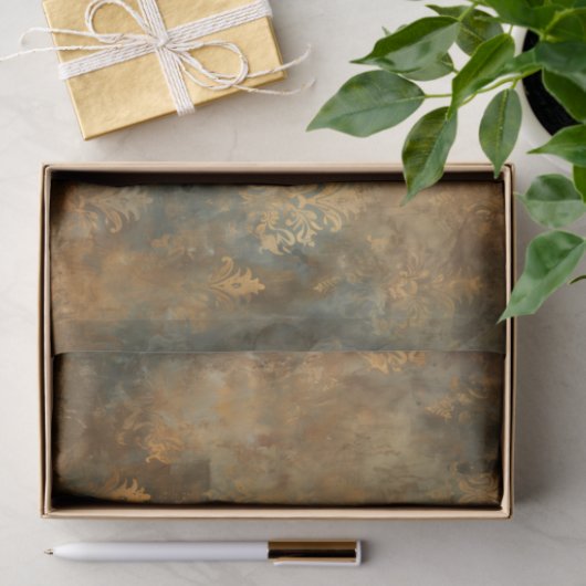Dekopapier für Rustikale Damasmöbel Seidenpapier (Geschenk)