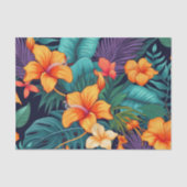 Dekopapier für tropische Orangen Blume Seidenpapier (Vorderseite)