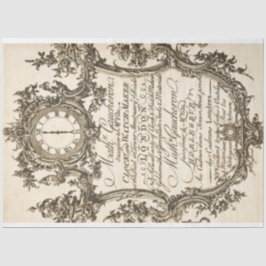 Dekopapier für Uhrmacher Seidenpapier