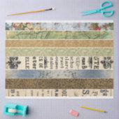 Dekopapier für Waschbänder Seidenpapier (Basteln)