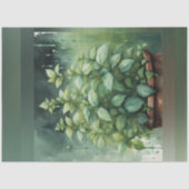 Dekopapier "Lush Spring Mind Garden" Seidenpapier (Vorderseite)