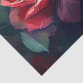 Dekopapier, Umschlag - Garten der verzauberten Ros Seidenpapier (Detail)