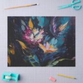 Dekopapier, Wrapping Pa Floral Kaleidoskop 3 Seidenpapier (Basteln)