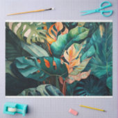 Dekopapier, Wrapping Paper - verzauberter Dschunge Seidenpapier (Basteln)