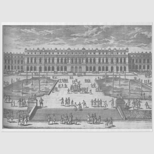 Dekopapier zum Anwesen Seidenpapier (Vorderseite)