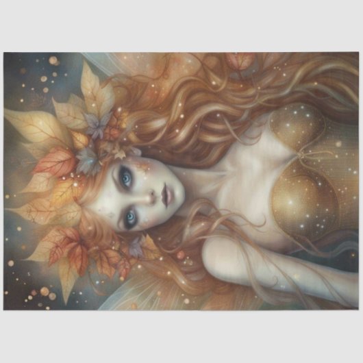 Dekopapier zur Herbstfallen-Lüge Seidenpapier (Vorderseite)