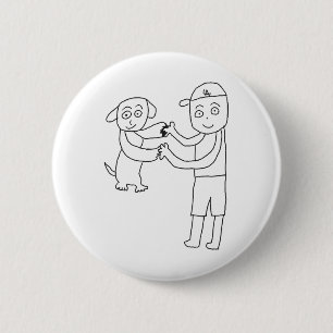 Dekopin und Otani-san verbinden Hände Button