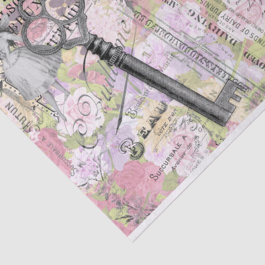 Dekopulationspapier für Butterfly-Schlüssel Seidenpapier (Ausschnitt)