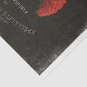 Dekopulationspapier für dunkle Blumenmuster Seidenpapier (Ausschnitt)