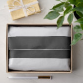 Dekopulationspapier mit schwarzen und weißen Strei Seidenpapier (Geschenk)