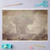 Dekopulver für nautische Möbel Seidenpapier (Basteln)