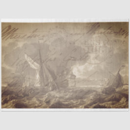 Dekopulver für nautische Möbel Seidenpapier