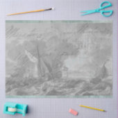 Dekopulver für nautische Möbel Seidenpapier (Basteln)