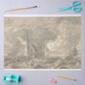 Dekopulver für nautische Möbel Seidenpapier (Basteln)