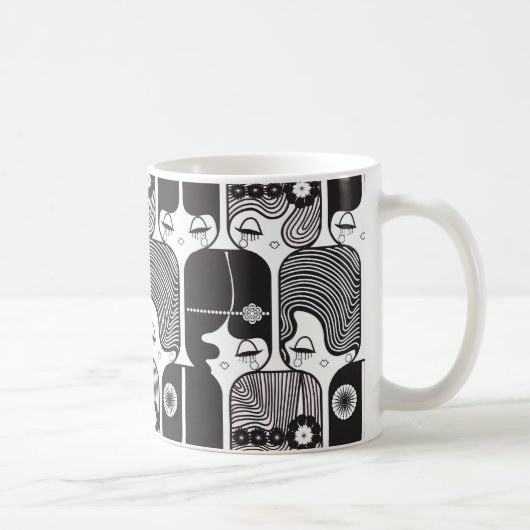 Dekopuppen-Tasse 2 Kaffeetasse (Rechts)