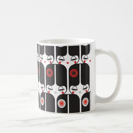Dekopuppen-Tasse 3 Kaffeetasse (Rechts)