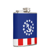 Dekor der amerikanischen Flagge Flachmann (Rechts)