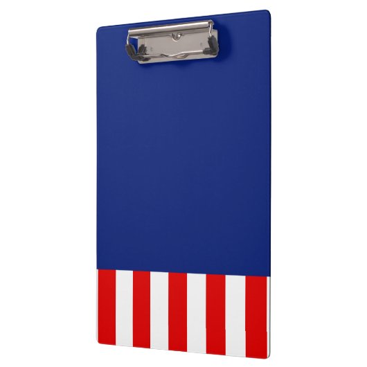 Dekor der amerikanischen Flagge Klemmbrett (Links)