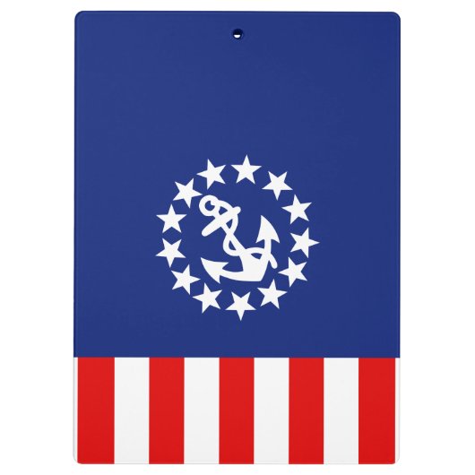 Dekor der amerikanischen Flagge Klemmbrett (Rückseite)