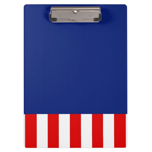 Dekor der amerikanischen Flagge Klemmbrett (Vorderseite)