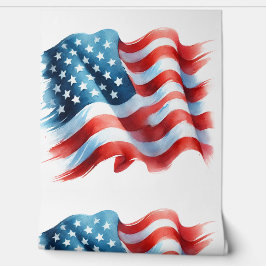 Dekor der amerikanischen Flagge Tapete