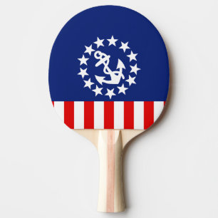 Dekor der amerikanischen Flagge Tischtennis Schläger