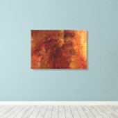 Dekor der amerikanischen Leinwand Wrap Wall (Insitu (Holzboden))