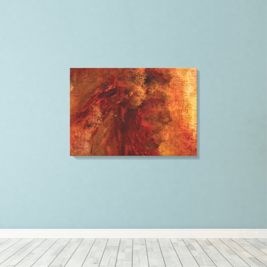 Dekor der amerikanischen Leinwand Wrap Wall (Insitu (Holzboden))